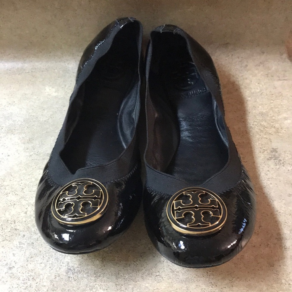 Black Tory Burch flats size 7